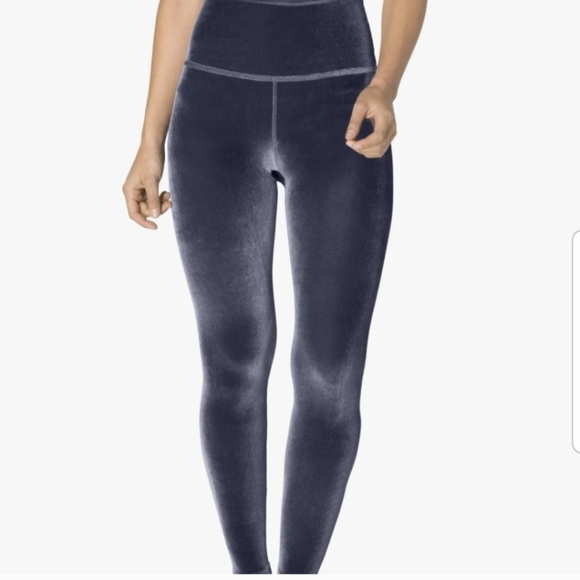 SPANX Pants - NWT Spanx Gray velvet high waisted leggings